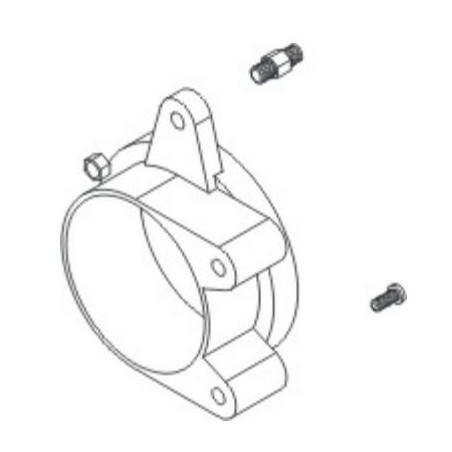 COLLAR FIJACIÓN QUEMADOR KT