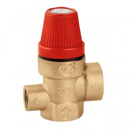 VALVULA DE SEGURIDAD CON TOMA