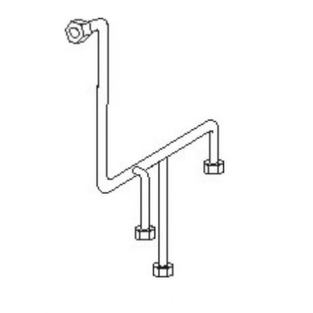 TUBO DETECTOR CAUDAL-INTERCAMBIADOR GAVINA GTI/GTIF PLUS ECO