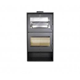Cocina de Leña Lacunza ALTEA 12 kW con Horno | Sierra Norte