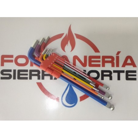 JUEGO LLAVES ALLEN IMANTADAS