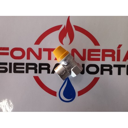 VALVULA SEGURIDAD SOLAR CALEFFI 3 BAR