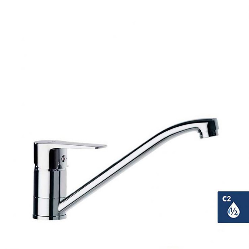 Grifo Cocina Ramon Soler TITANIUM Caño Bajo 14 cm