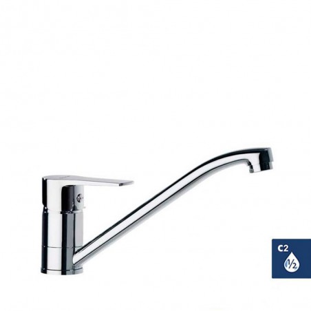 Grifo Cocina Ramon Soler TITANIUM Caño Bajo 14 cm