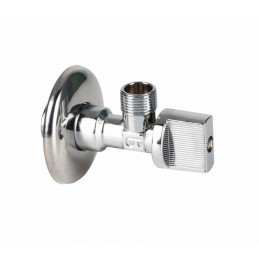 Llave escuadra Genebre 1/2" x 3/8" alargada PN10