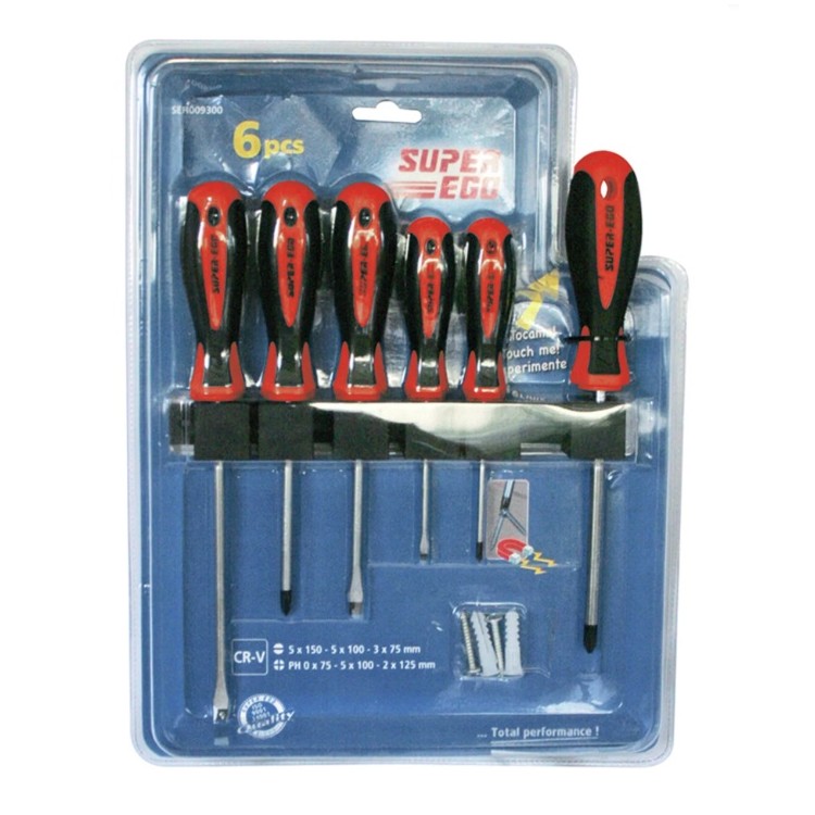 SET 6 DESTORNILLADORES BIMATERIAL