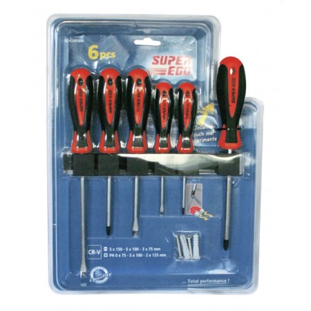 SET 6 DESTORNILLADORES BIMATERIAL