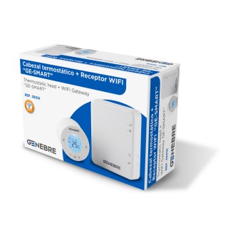 CABEZAL TERMOSTATICO GE-SMART + WiFi