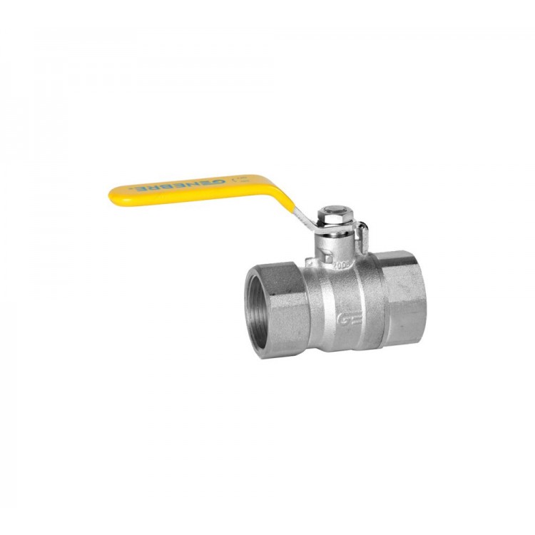 Llave de Gas Genebre 1" 3500-06 | Válvula de Esfera para Gas