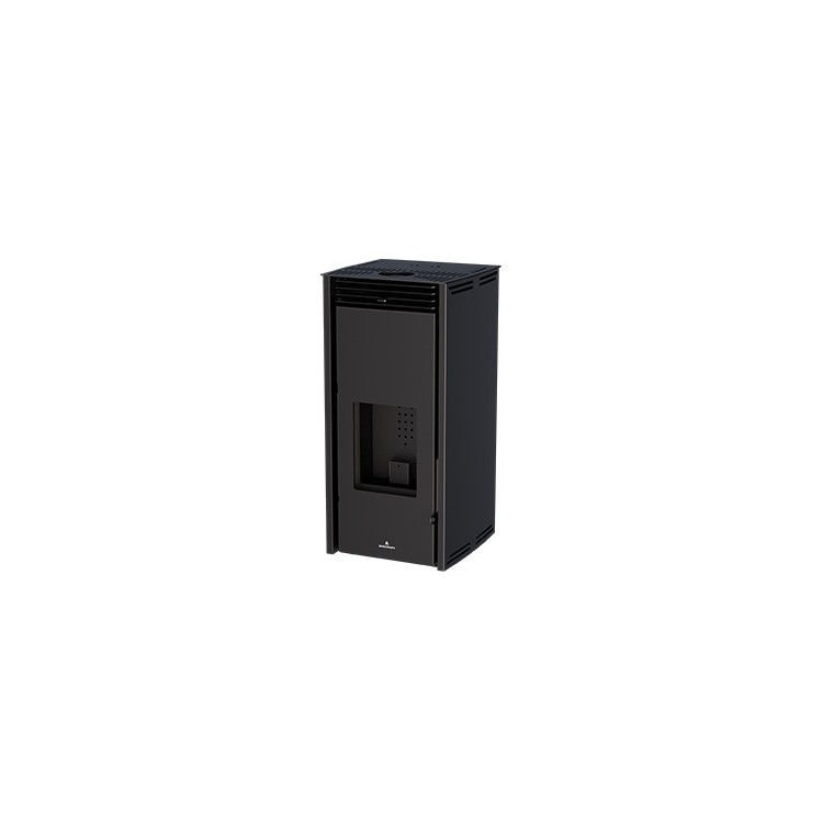 Estufa de Pellet Sin Electricidad Bronpi FREE-6 Negro 6 kW