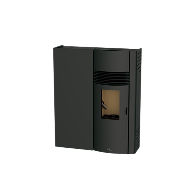 Estufa de Pellet Extraplana Bronpi ADRY Negro 11 kW