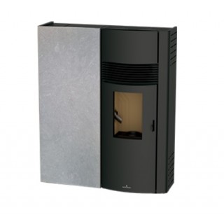 Estufa de Pellet Extraplana Bronpi ADRY Gris 11 kW