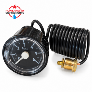 Manómetro Domusa CELC000137 0-6 bar Ø40 mm