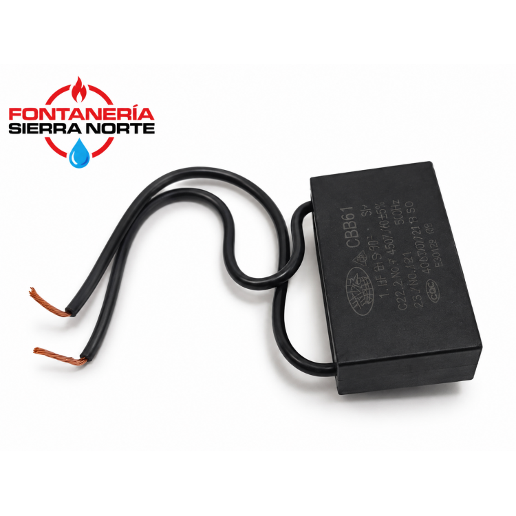 Condensador ventilador Domusa BioClass 1 µF CFOV000121