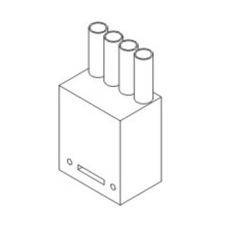 CONECTOR MACHO 5 POLOS TECNO